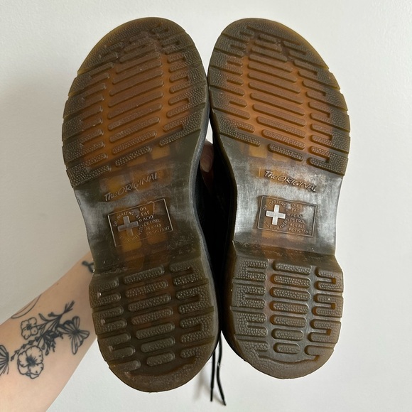 Dr Martens 1460 Pascal Black Virginia Leather - Picture 3 of 4